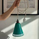 Vintage metal pendant light