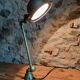 Lampe de bureau industrielle vintage Jielde – Lampe de travail réglable verte