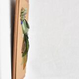 Recycled glass wall sculpture