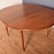 Restored Teak 1960s Retro G Plan Fresco Round Table & 4 Chairs Victor Wilkins