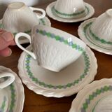 Set of 10 coffee cups 1930