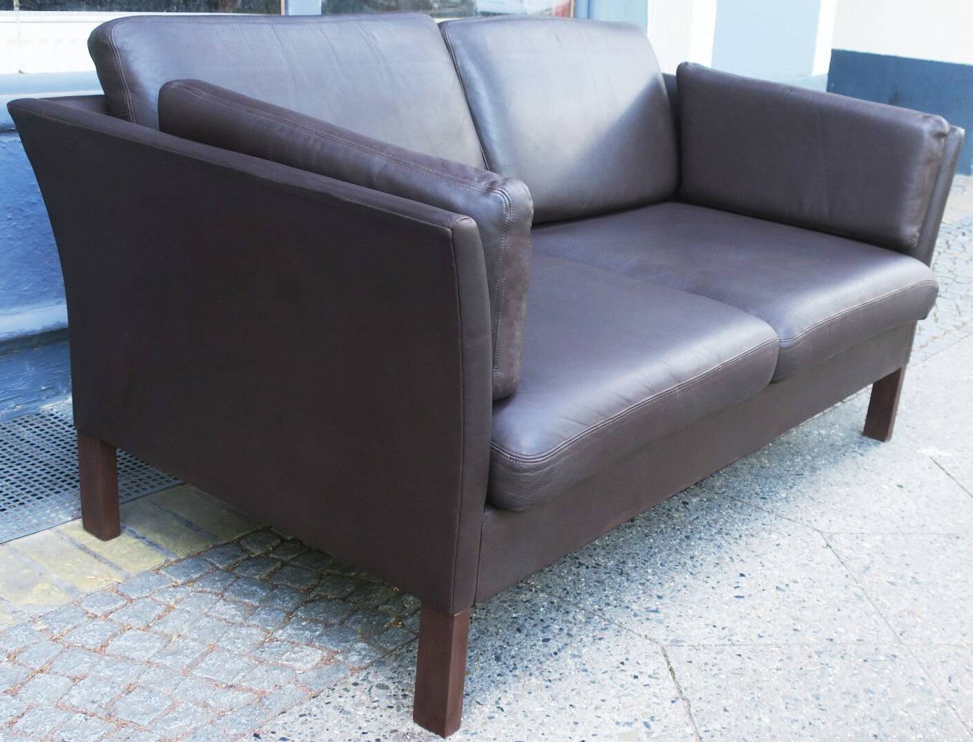 Danish mid century sofa with down filled cushions, 1970
