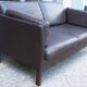 Danish mid century sofa with down filled cushions, 1970