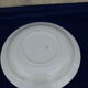 Plat rond creux en faïence Fenal Badonviller motif potager légumes diam 29 cm