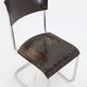 Chaise tubulaire Bauhaus des années 1930 par Robert Slezak, Tchécoslovaquie