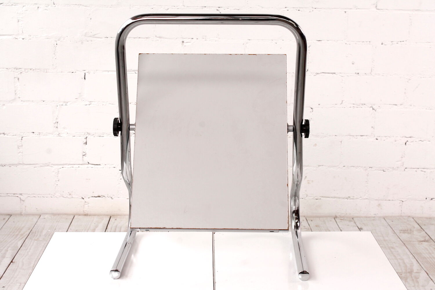 Tubular Steel Mirror, 1960s 40x64cm