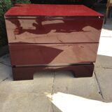 Pair of bedside tables or pieces of vintage sofa