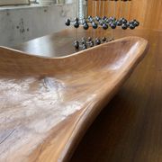 XL thuja root wooden dish