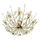 Flush Chandelier by Vereinigte Werkstätten München