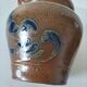 Glazed stoneware jug – hand-painted decoration