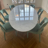 Marble table drunk rock bobois