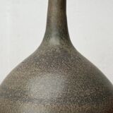 Mid-century minimalist studio pottery vase by Mathies Schwarze, Germany, 1960s.