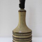 Vintage Danish Stoneware Pottery Table Lamp from Axella, 1970s