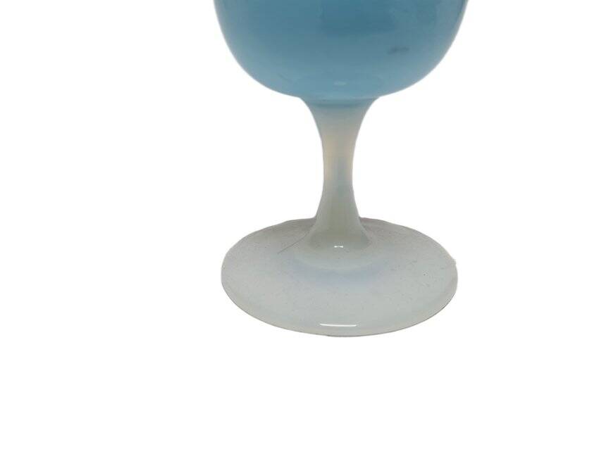 Art Nouveau Fiorentina Roses vase attributed to Stelvia by Empoli, Italy, 1950s