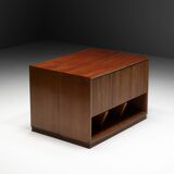 Modernist slatted credenza, Italy, 1960s