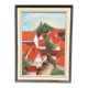 Original Swedish Oil on Canvas – “Village with Red Roofs” – Dated 1973