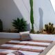 Handmade recycled cotton rug - Multicolor