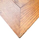 Large oak refectory table