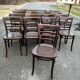 Set of 17 bistro chairs