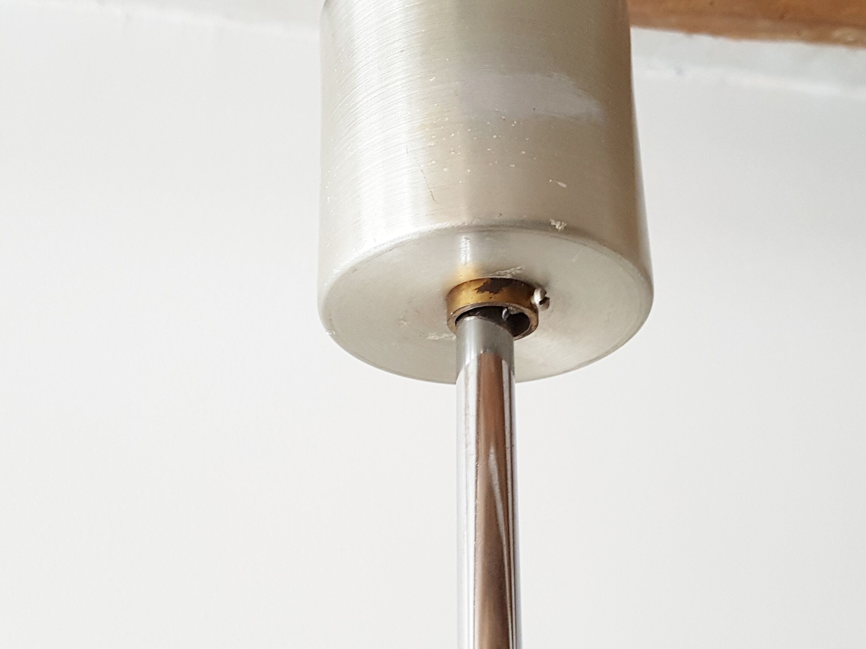 Scandinavian teak and resin 1960 chandelier