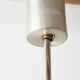 Scandinavian teak and resin 1960 chandelier