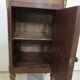 Buffet art deco mahogany and magnifying glass