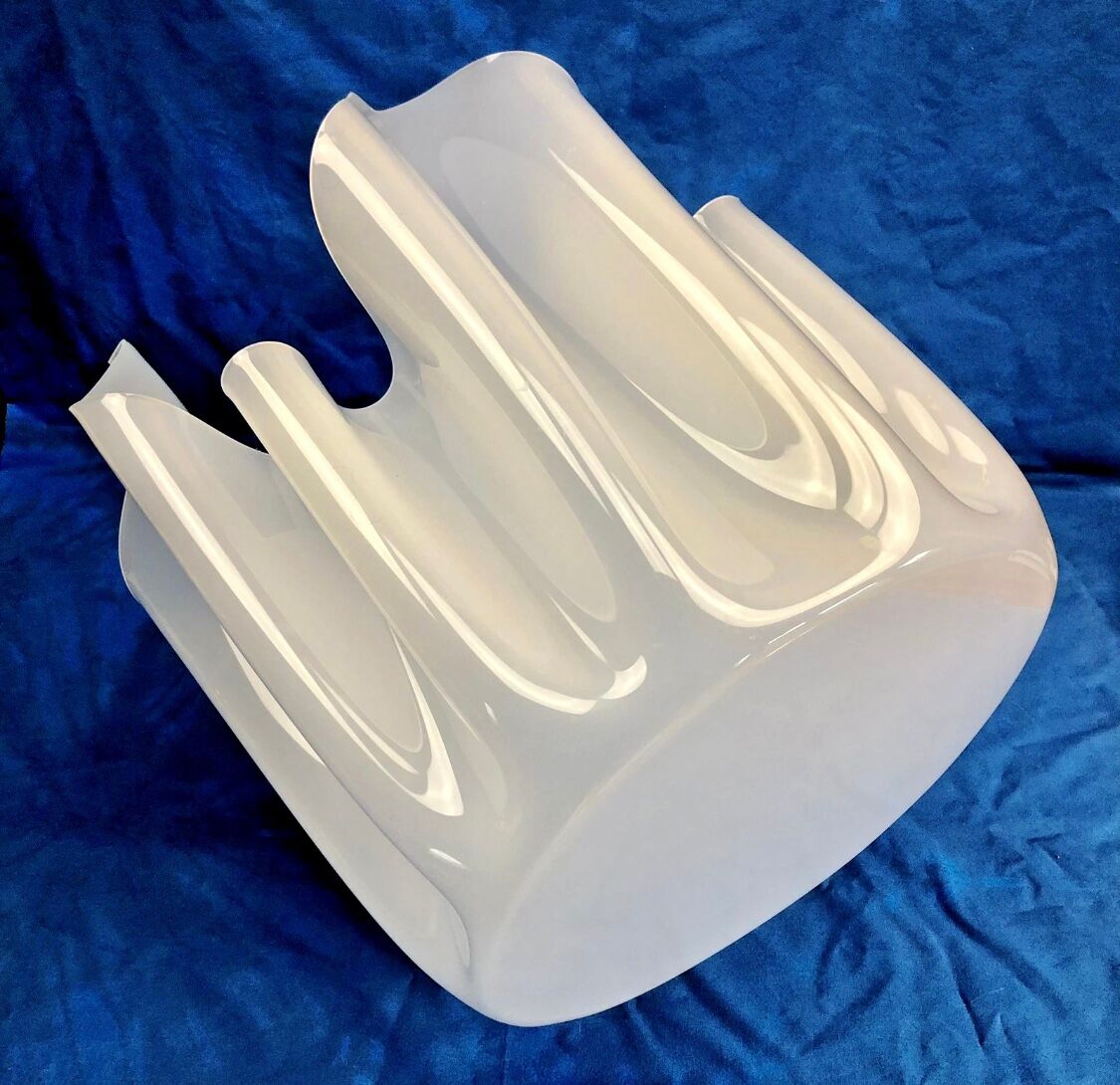 Essey Illusion side table designed by John Brauer, Denmark.