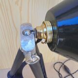 Tripod lamp with adjustable height