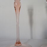 Pink crystal candlesticks duo