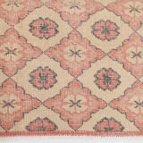Antique handmade vintage rug 202x138cm