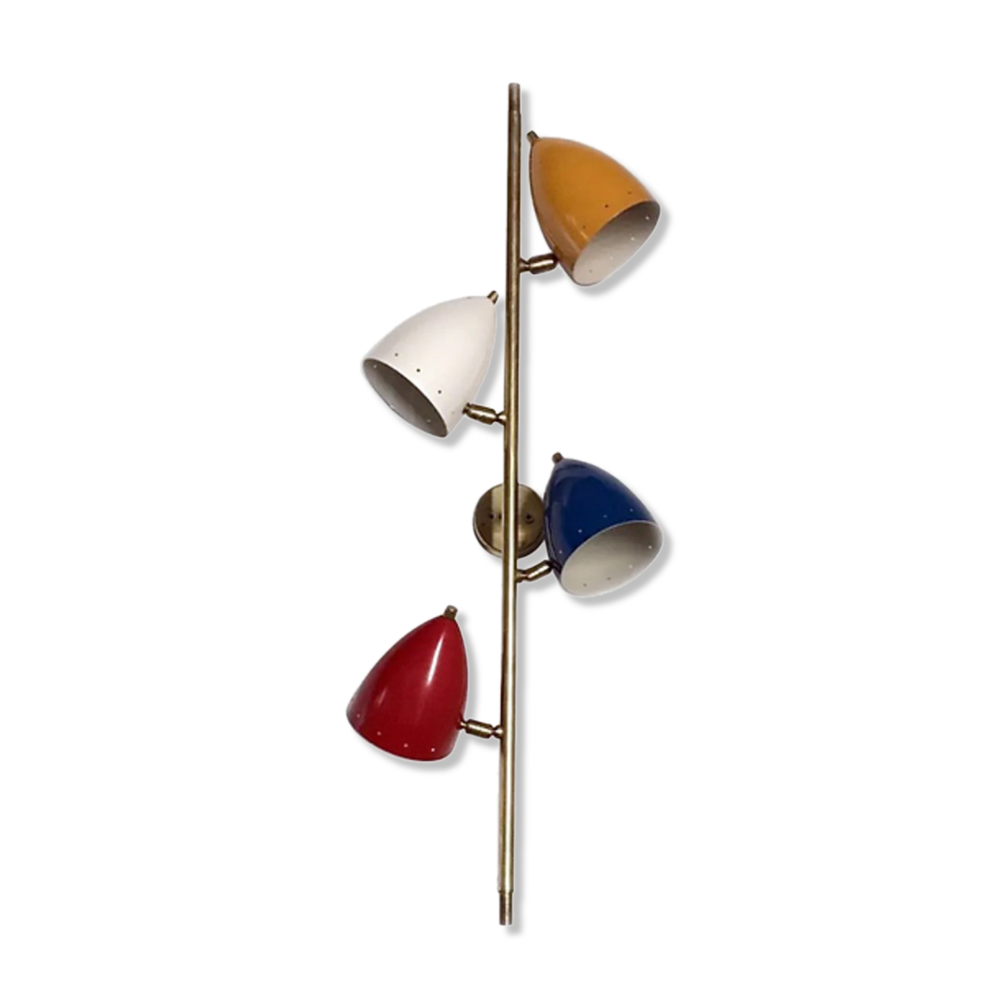 Wall Lamp 4 Multicolored Cones