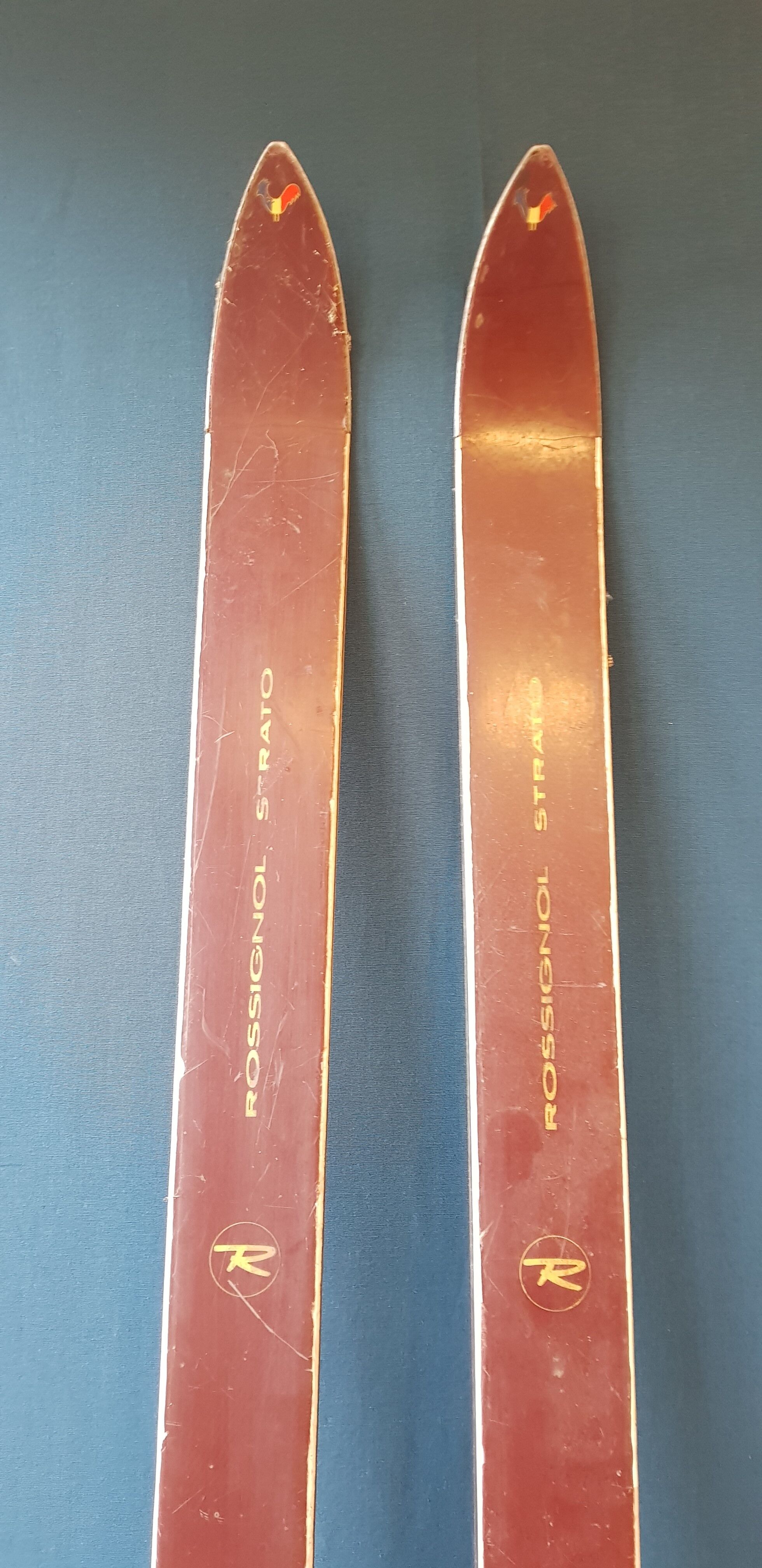 Vintage pair of ski team France