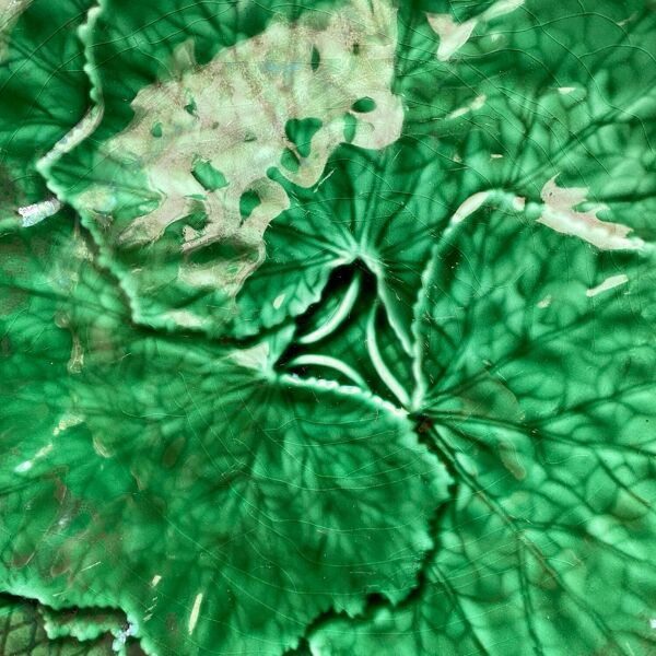 Assiettes à dessert Barbotine Gien