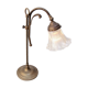 Art Deco brass lamp
