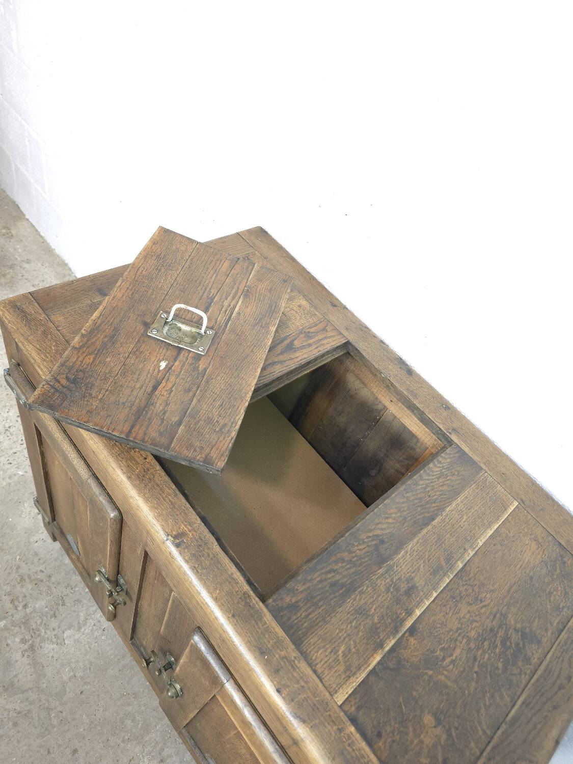 Old icebox cabinet circa 1920
