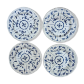 4 assiettes à dessert Royal Staffordshire Scandia Ironstone by J&K Mea