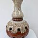Vintage 60-70's sun lamp ceramic fat lava style functional
