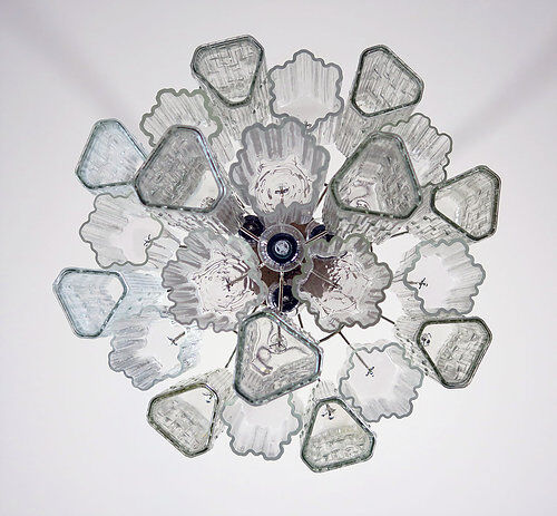 Vintage Murano glass chandelier from Murano