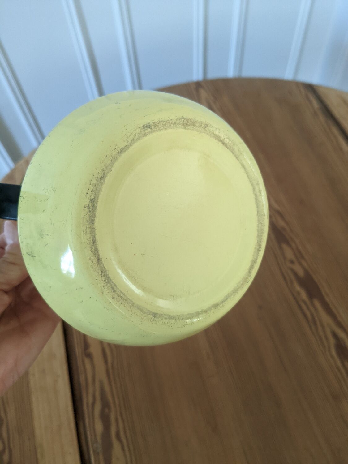 Enamelled coffee maker