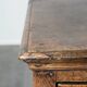Antique English sideboard from the early 18th century made of oak