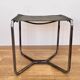 Chrome Bauhaus stool Thonet B8 by Marcel Breuer, 1930 'Eisengarn'