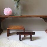 Vintage Birch Stool