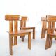 6 chairs natural leather walnut and beech sapporo 70 ' girgi mobili publisher