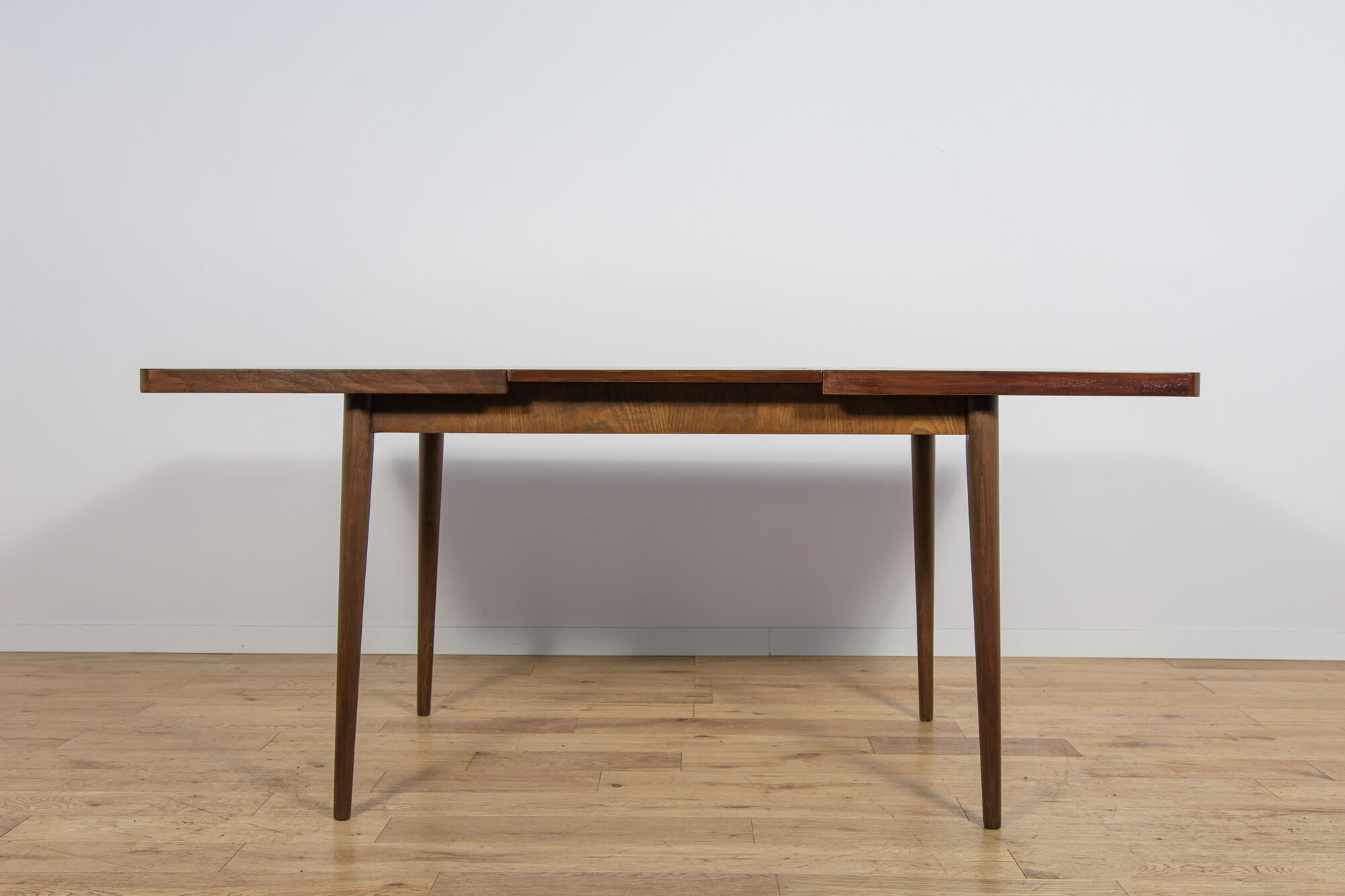 Mid Century Walnut Dining Table by Bohumil Landsman for Jitona, Czechoslovakia, 1960s