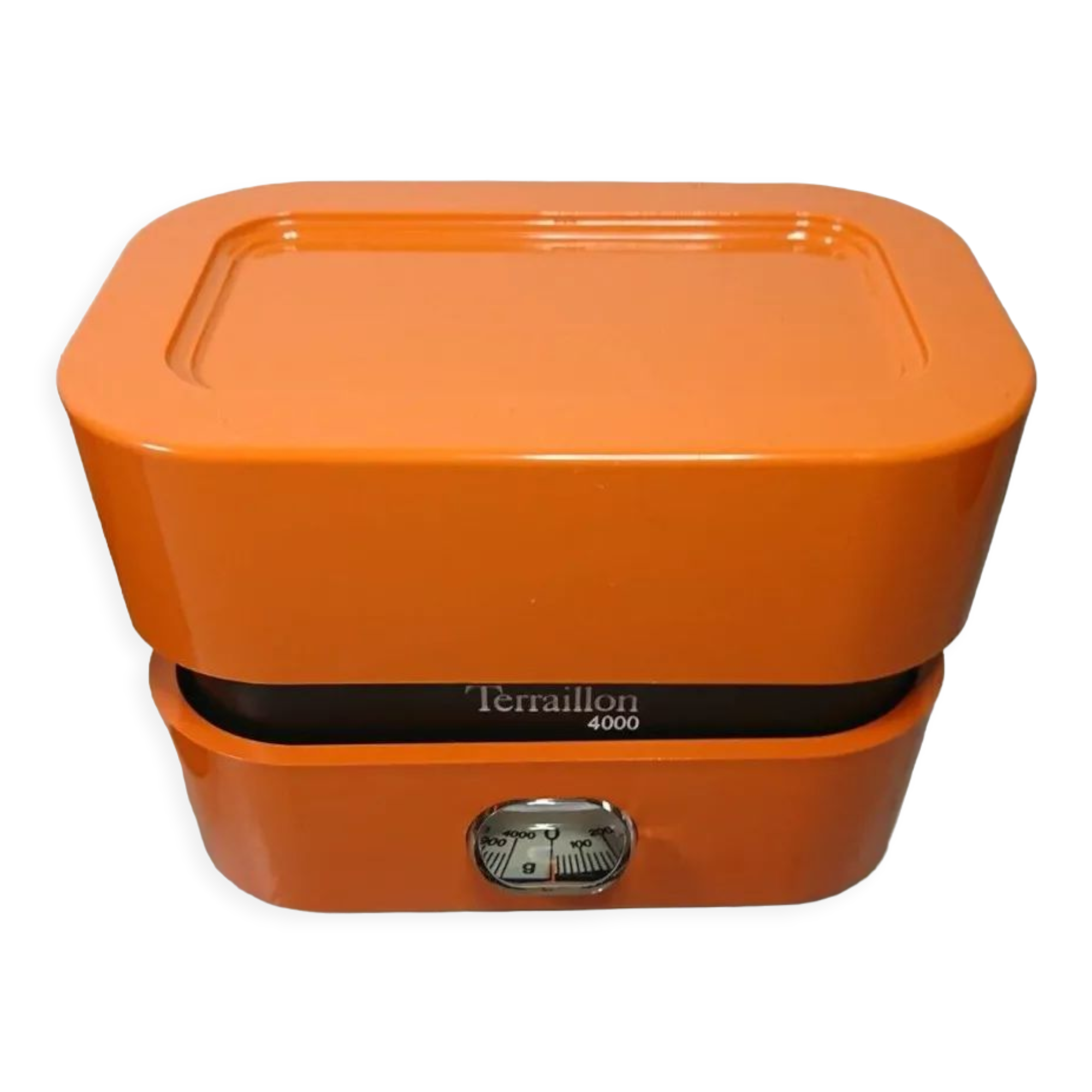 Vintage Terraillon 4000 orange complete kitchen scale