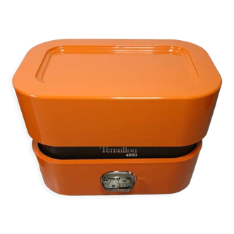 Vintage Terraillon 4000 orange complete kitchen scale