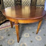 Round dining table Directoire style