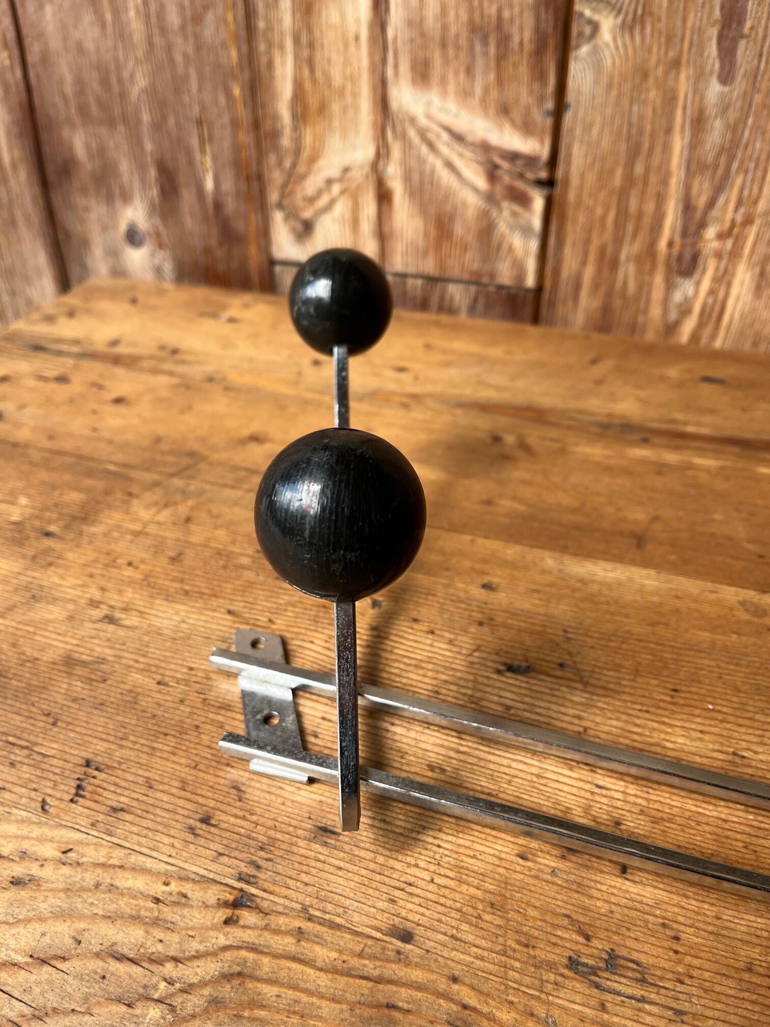 Vintage wall coat rack 4 hooks