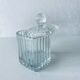 Glass heart candy box