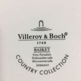 Villeroy teapot and Boch basket model